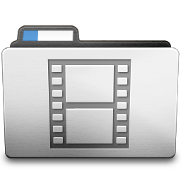 White Movies Icon 256x256 png